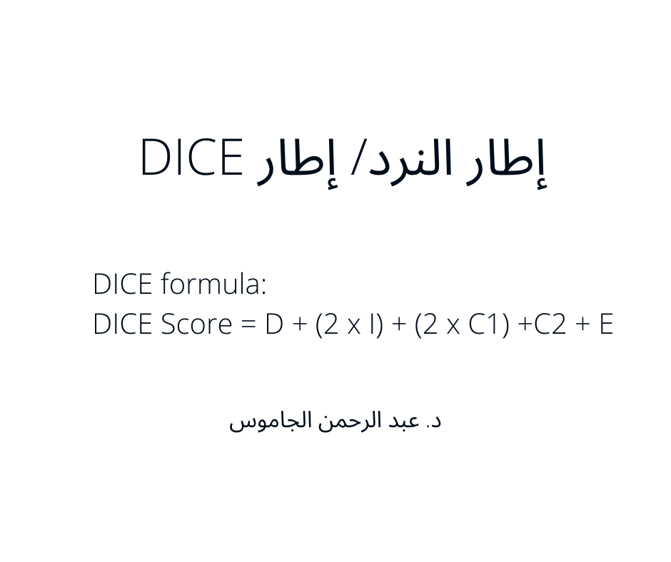 إطار النرد/ إطار DICE