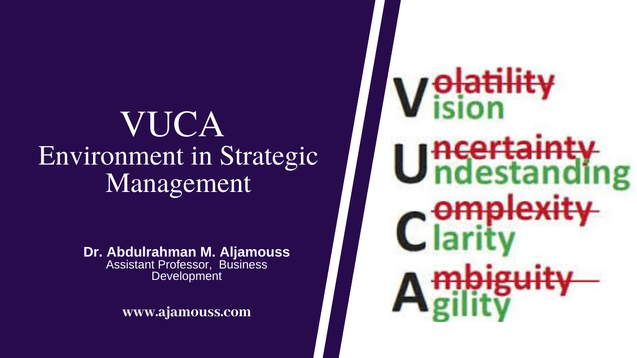 Welcome to the VUCA world